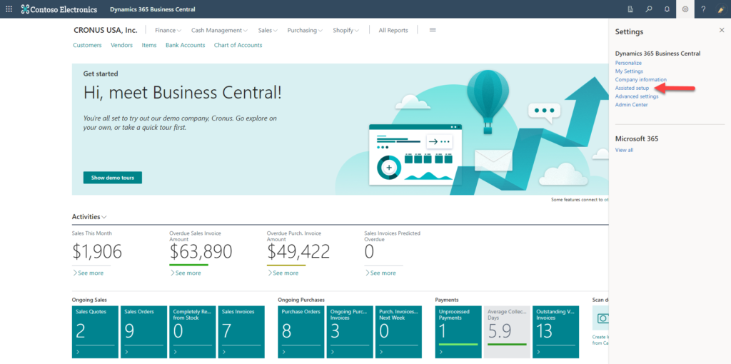 Dynamics 365 Business Central