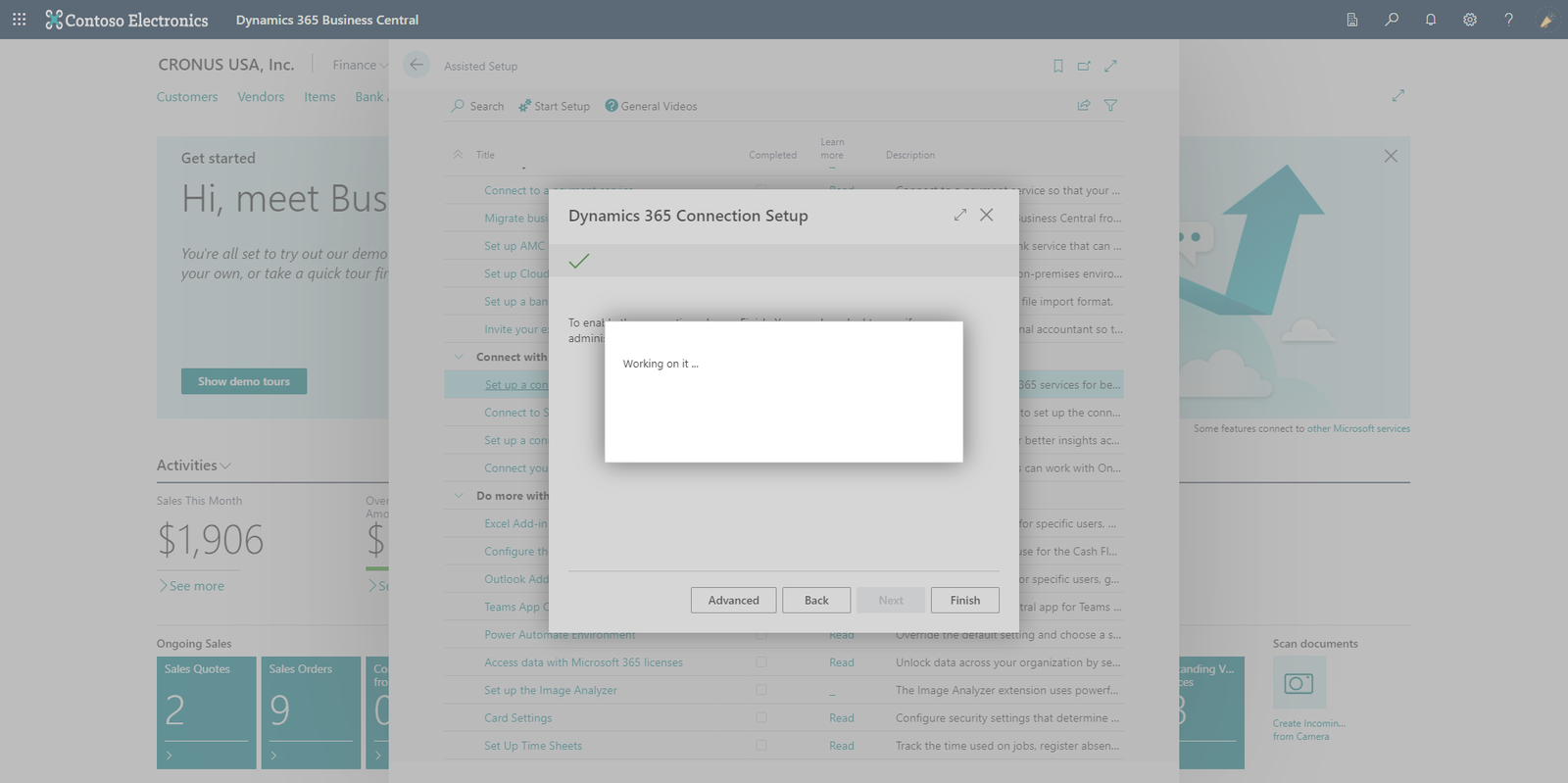 How to set a connection between Dynamics 365 Business Central and ...